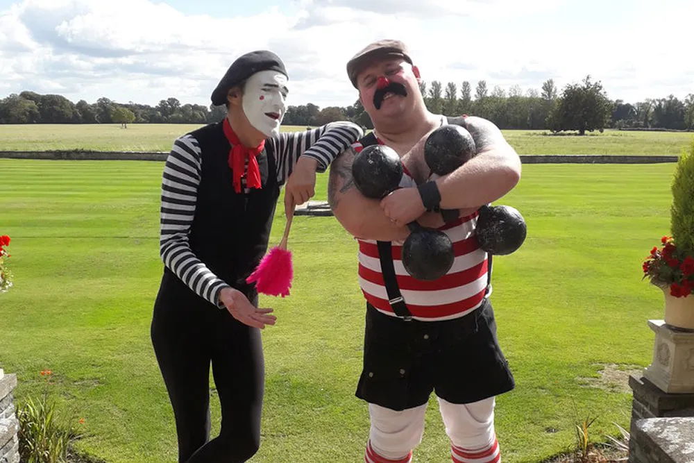 Mime and Strongman Steve