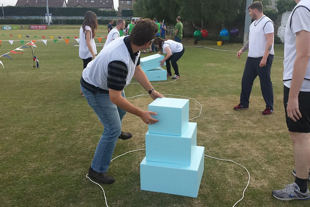 Krypton Factor Fusion Team Events outdoors